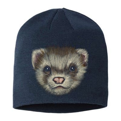 Realistic Ferret Sustainable Beanie