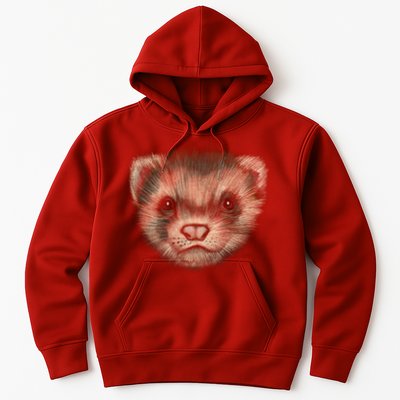 Realistic Ferret Hoodie