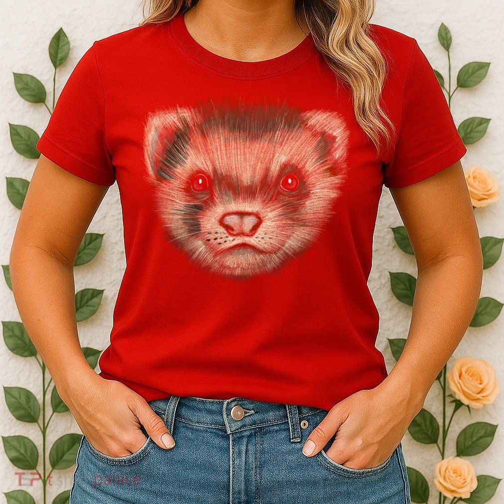 Realistic Ferret Womens T-Shirt