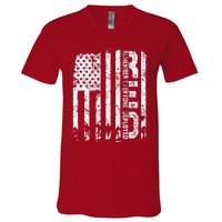 Red Friday Remember Everyone Deployed Military Wear RED V-Neck T-Shirt