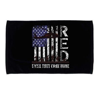 RED Friday Remember Everyone Deployed US Flag Army Vintage Microfiber Hand Towel