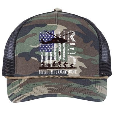 RED Friday Remember Everyone Deployed US Flag Army Vintage Retro Rope Trucker Hat Cap