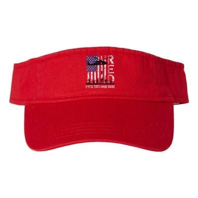 RED Friday Remember Everyone Deployed US Flag Army Vintage Valucap Bio-Washed Visor