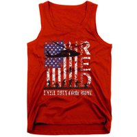 RED Friday Remember Everyone Deployed US Flag Army Vintage Tank Top