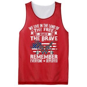 Red Friday Remember Everyone Deployed USA Flag Military Mesh Reversible Basketball Jersey Tank