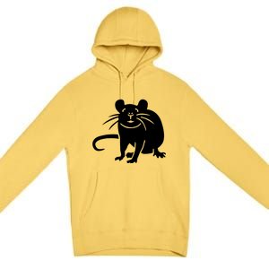 Rat Funny Premium Pullover Hoodie