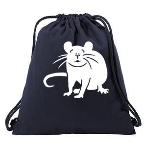 Rat Funny Drawstring Bag