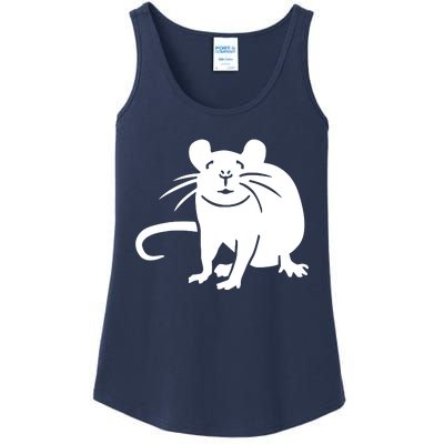 Rat Funny Ladies Essential Tank