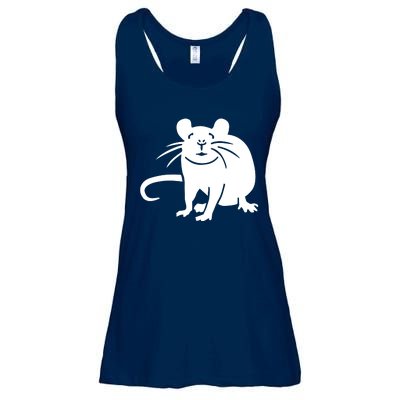 Rat Funny Ladies Essential Flowy Tank