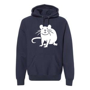 Rat Funny Premium Hoodie