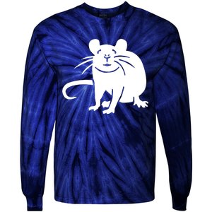 Rat Funny Tie-Dye Long Sleeve Shirt