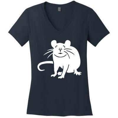 Rat Funny Women's V-Neck T-Shirt