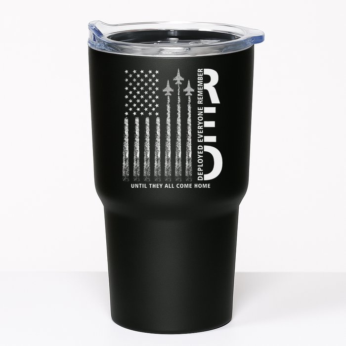 Red Friday Remember Everyone Deployed Military American Flag Tumbler