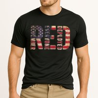 Red Fridays Remember Everyone Deployed American Flag Performance Shirt