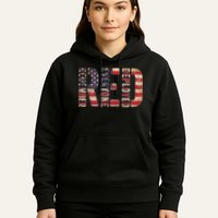 Red Fridays Remember Everyone Deployed American Flag Hoodie