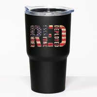 Red Fridays Remember Everyone Deployed American Flag Tumbler