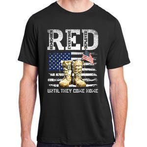 Red Friday Remember Everyone Deployed Every Friday Veterans Adult ChromaSoft Performance T-Shirt