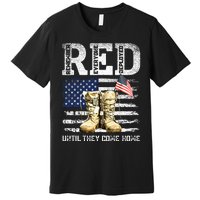 Red Friday Remember Everyone Deployed Every Friday Veterans Premium T-Shirt