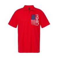 RED Friday Remember Everyone Deployed US Flag Army Vintage Softstyle Adult Sport Polo