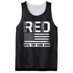 Red Friday Remember Everyone Deployed Retro Us Ar.My Military Mesh Reversible Basketball Jersey Tank