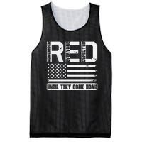 Red Friday Remember Everyone Deployed Retro Us Ar.My Military Mesh Reversible Basketball Jersey Tank