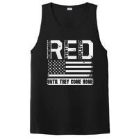 Red Friday Remember Everyone Deployed Retro Us Ar.My Military PosiCharge Competitor Tank