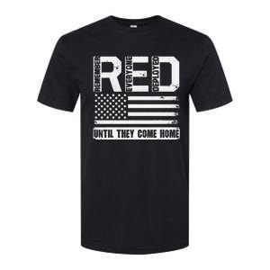 Red Friday Remember Everyone Deployed Retro Us Ar.My Military Softstyle CVC T-Shirt