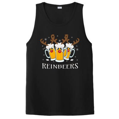 Reinbeers Funny Reindeer Beer Christmas Ing Gift PosiCharge Competitor Tank