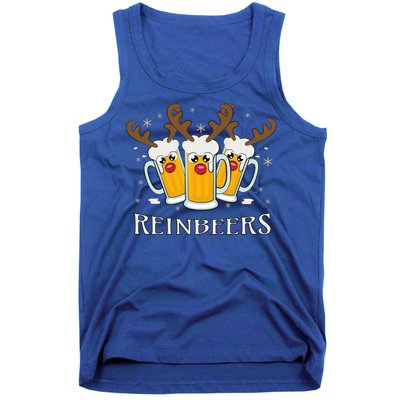 Reinbeers Funny Reindeer Beer Christmas Ing Gift Tank Top