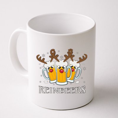 Reinbeers Funny Reindeer Beer Christmas Ing Gift Coffee Mug