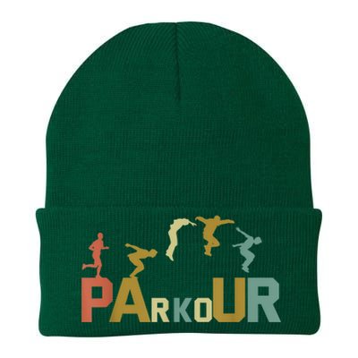 Retro Free Running Parkour Knit Cap Winter Beanie