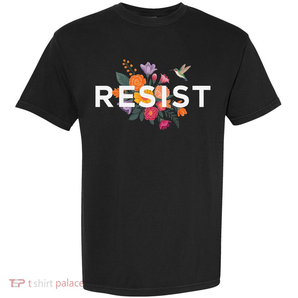 Resistance Floral Resist For Garment-Dyed Heavyweight T-Shirt