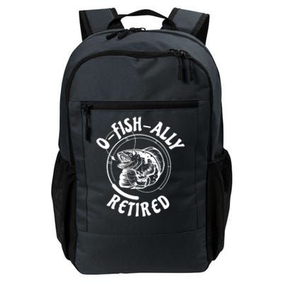 Retired Fishing Retirement Gift Daily Commute Backpack