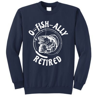 Retired Fishing Retirement Gift Sweatshirt