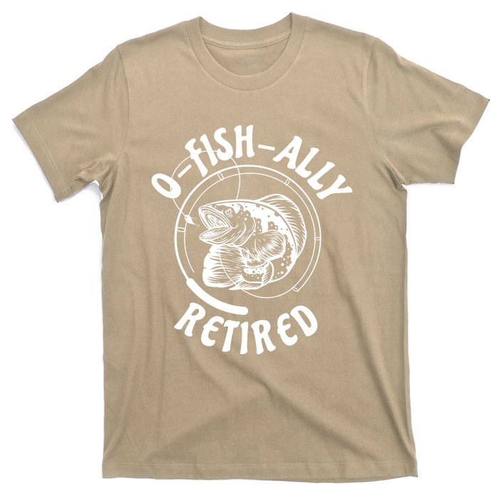 Retired Fishing Retirement Gift T-Shirt