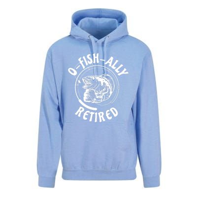 Retired Fishing Retirement Gift Unisex Surf Hoodie