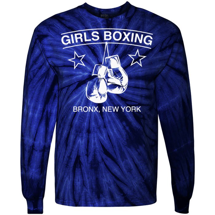 Rachel Famous Rachel Boxing Bronx NY Tie-Dye Long Sleeve Shirt