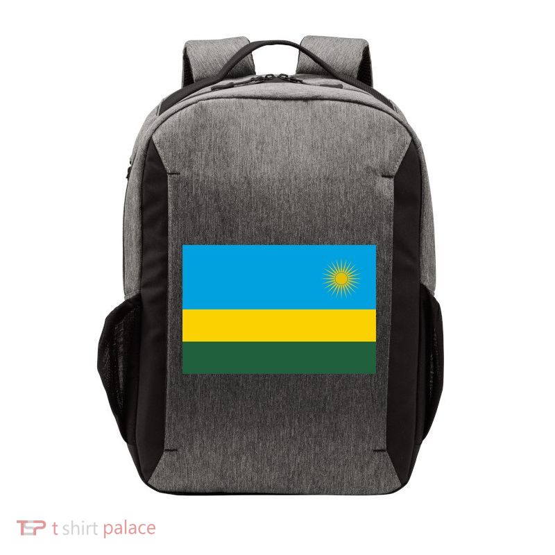 Rwanda Flag Vector Backpack