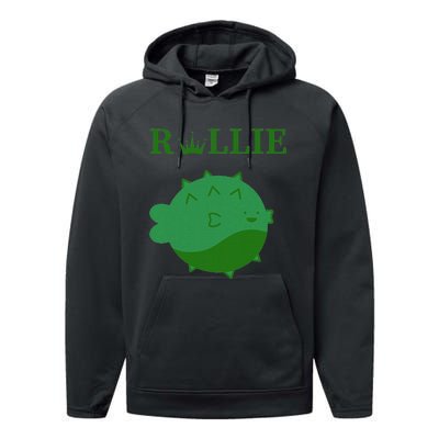 Rollie Fish Performance Fleece Hoodie