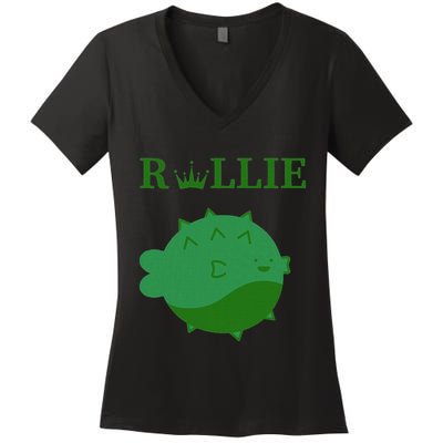 Rollie Fish Women's V-Neck T-Shirt