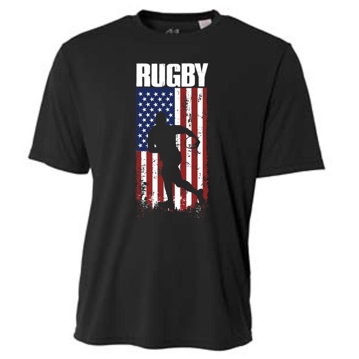 Rugbys Funny Rugby Sports RUGBY Rugby Player Cooling Performance Crew T-Shirt