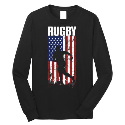 Rugbys Funny Rugby Sports RUGBY Rugby Player Long Sleeve Shirt