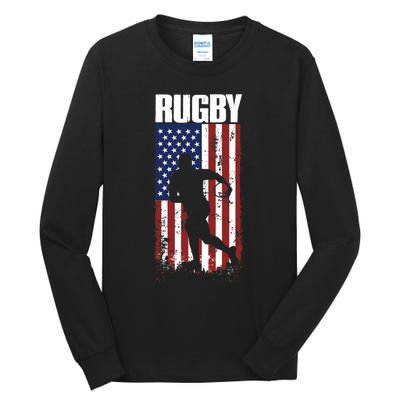 Rugbys Funny Rugby Sports RUGBY Rugby Player Tall Long Sleeve T-Shirt