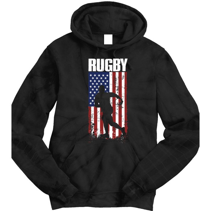 Rugbys Funny Rugby Sports RUGBY Rugby Player Tie Dye Hoodie