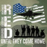 Red Friday Remember Everyone Deployed Until Come Legacy Tie Dye Trucker Hat