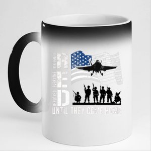 Red Friday Remember Everyone Deployed Until Come 11oz Black Color Changing Mug