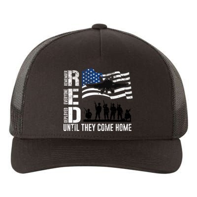 Red Friday Remember Everyone Deployed Until Come Yupoong Adult 5-Panel Trucker Hat