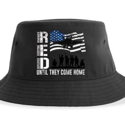 Red Friday Remember Everyone Deployed Until Come Sustainable Bucket Hat