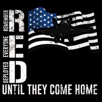 Red Friday Remember Everyone Deployed Until Come Drawstring Bag