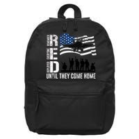 Red Friday Remember Everyone Deployed Until Come 16 in Basic Backpack